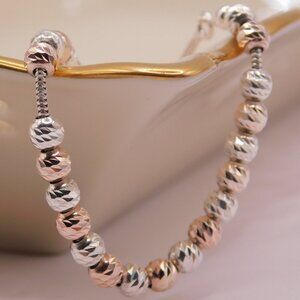 925 BEADED BALL BRACELET